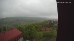 Panorama západ