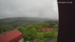 Panorama západ
