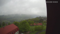 Panorama západ
