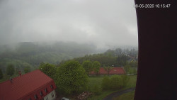 Panorama západ