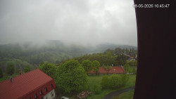 Panorama západ