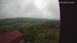 Panorama západ