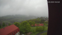 Panorama západ
