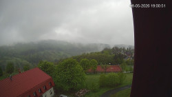 Panorama západ
