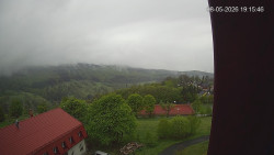 Panorama západ