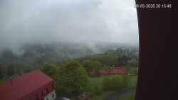 Panorama západ