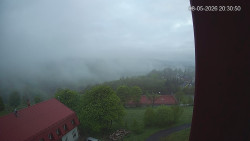 Panorama západ