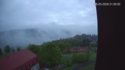 Panorama západ