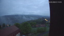 Panorama západ