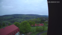 Panorama západ