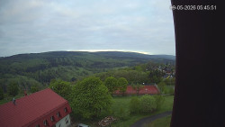 Panorama západ