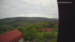 Panorama západ