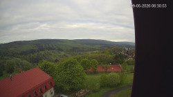 Panorama západ