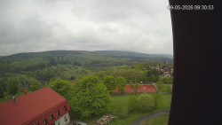 Panorama západ