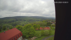 Panorama západ