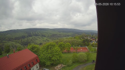 Panorama západ