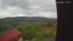 Panorama západ