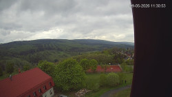 Panorama západ