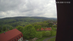 Panorama západ