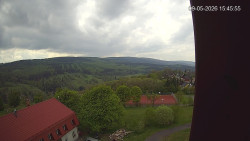 Panorama západ