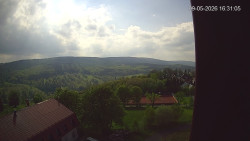 Panorama západ