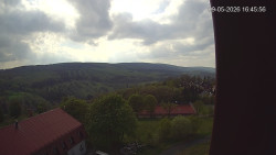 Panorama západ