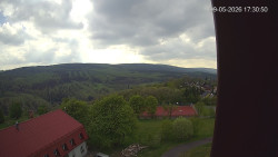 Panorama západ