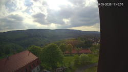Panorama západ