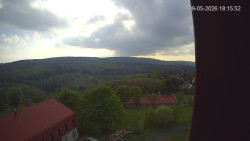 Panorama západ
