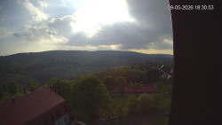 Panorama západ
