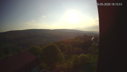 Panorama západ