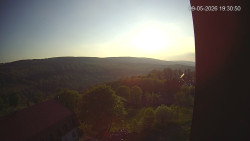 Panorama západ