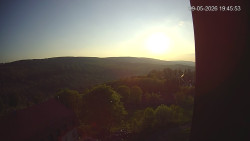 Panorama západ
