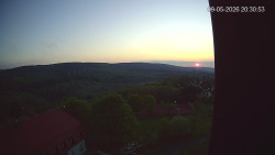 Panorama západ