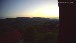 Panorama západ