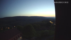Panorama západ