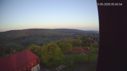 Panorama západ