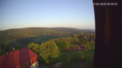 Panorama západ