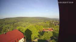 Panorama západ