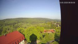 Panorama západ