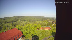Panorama západ