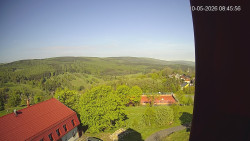 Panorama západ
