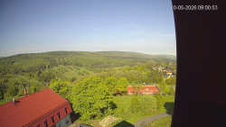 Panorama západ
