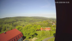 Panorama západ