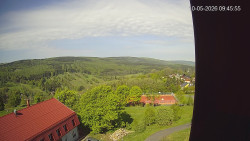 Panorama západ