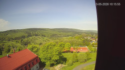 Panorama západ