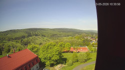 Panorama západ