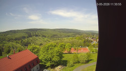 Panorama západ