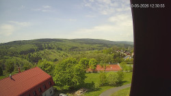 Panorama západ