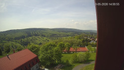 Panorama západ